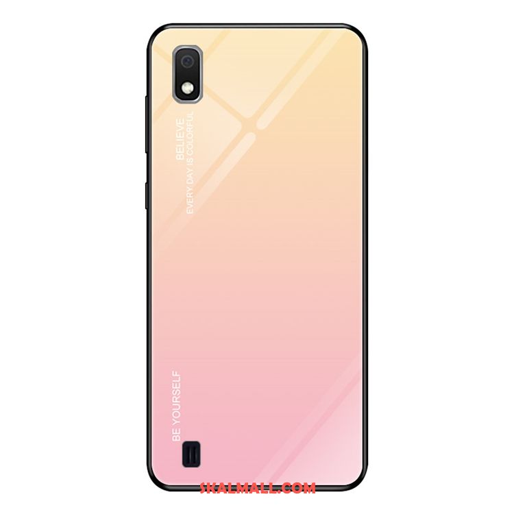 Samsung Galaxy A10 Skal Gradient Mobil Telefon Glas Stjärna Fallskydd Billigt