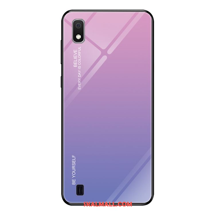 Samsung Galaxy A10 Skal Gradient Mobil Telefon Glas Stjärna Fallskydd Billigt