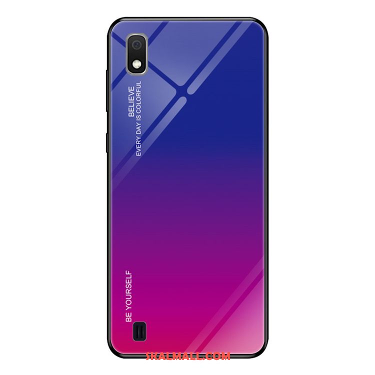 Samsung Galaxy A10 Skal Gradient Mobil Telefon Glas Stjärna Fallskydd Billigt