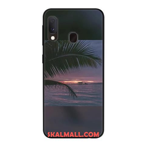 Samsung Galaxy A20e Skal Stjärna Mjuk Nubuck Kreativa Svart På Rea