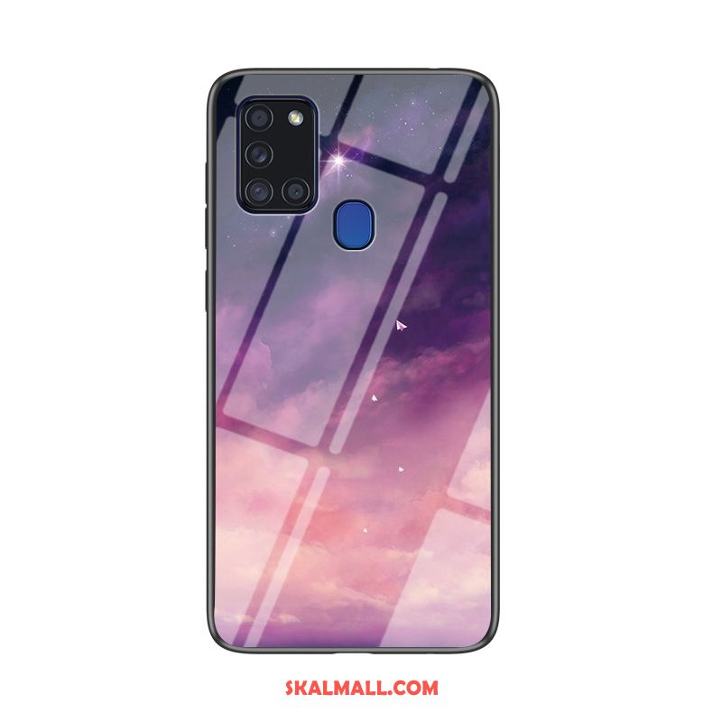 Samsung Galaxy A21s Skal Skydd Gradient Trend Fallskydd Mjuk Billigt