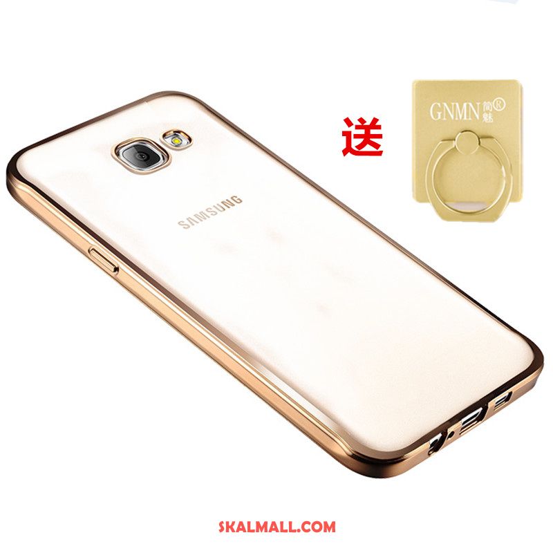 Samsung Galaxy A3 2016 Skal Ring Skydd Silikon Transparent Mobil Telefon Rea