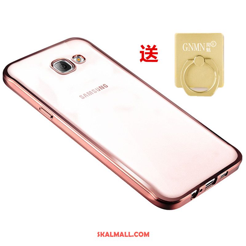 Samsung Galaxy A3 2016 Skal Ring Skydd Silikon Transparent Mobil Telefon Rea