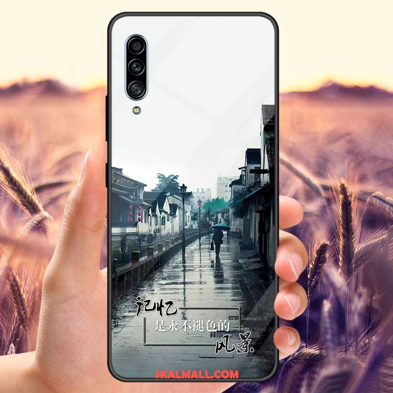 Samsung Galaxy A30s Skal All Inclusive Par Spegel Härdat Glas Anpassa Butik