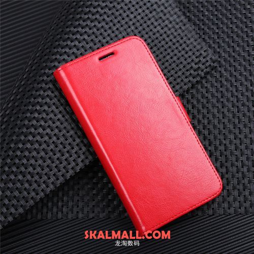 Samsung Galaxy A40 Skal Business Mobil Telefon Läderfodral Täcka Stjärna Fodral Rea