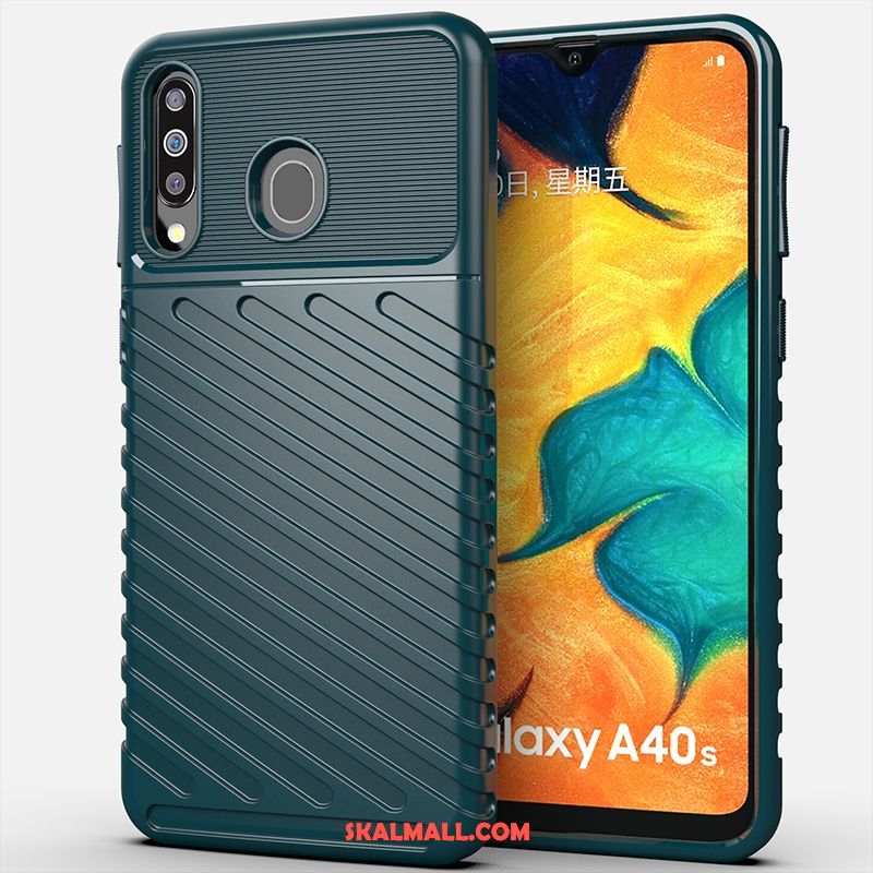 Samsung Galaxy A40s Skal Fallskydd Mobil Telefon Enkel Svart Stjärna Fodral Online