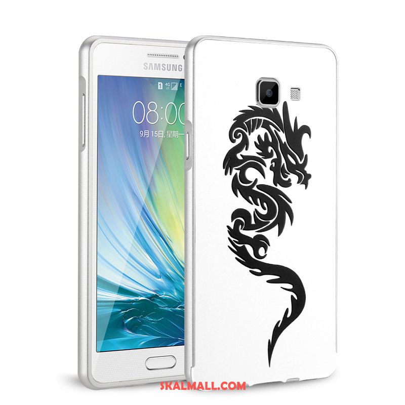 Samsung Galaxy A5 2016 Skal Metall Mobil Telefon Svart Spegel Frame Online