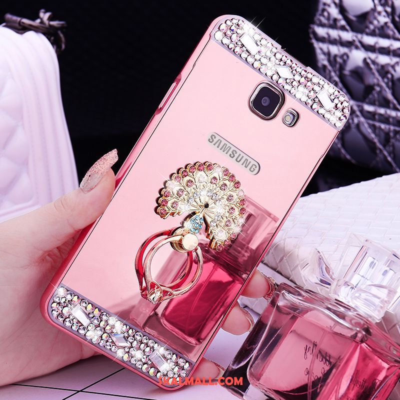 Samsung Galaxy A5 2016 Skal Strass Rosa Mobil Telefon Frame Stjärna Billiga