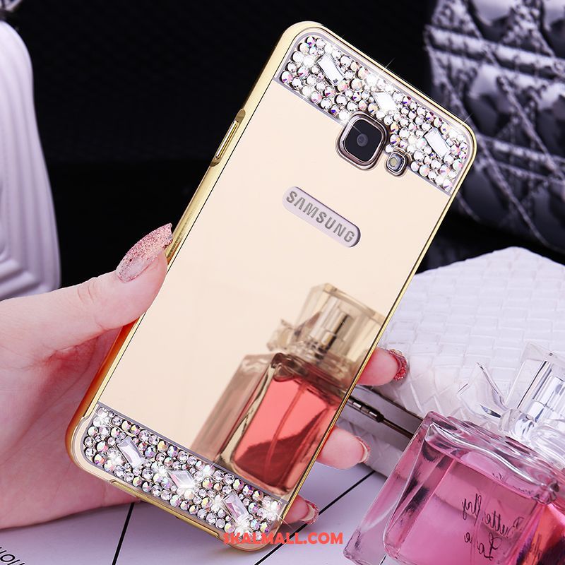 Samsung Galaxy A5 2016 Skal Strass Rosa Mobil Telefon Frame Stjärna Billiga