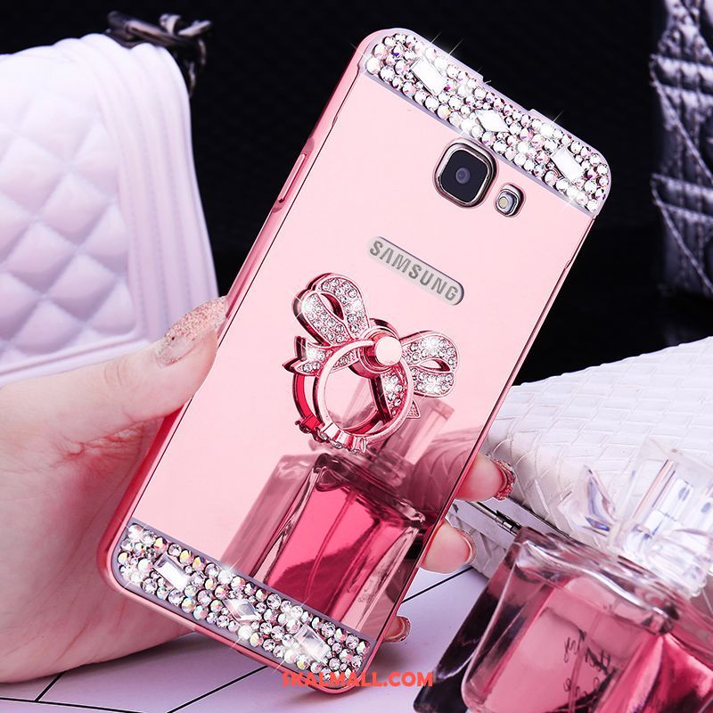 Samsung Galaxy A5 2016 Skal Strass Rosa Mobil Telefon Frame Stjärna Billiga