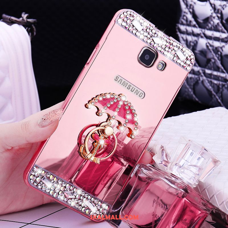 Samsung Galaxy A5 2016 Skal Strass Rosa Mobil Telefon Frame Stjärna Billiga