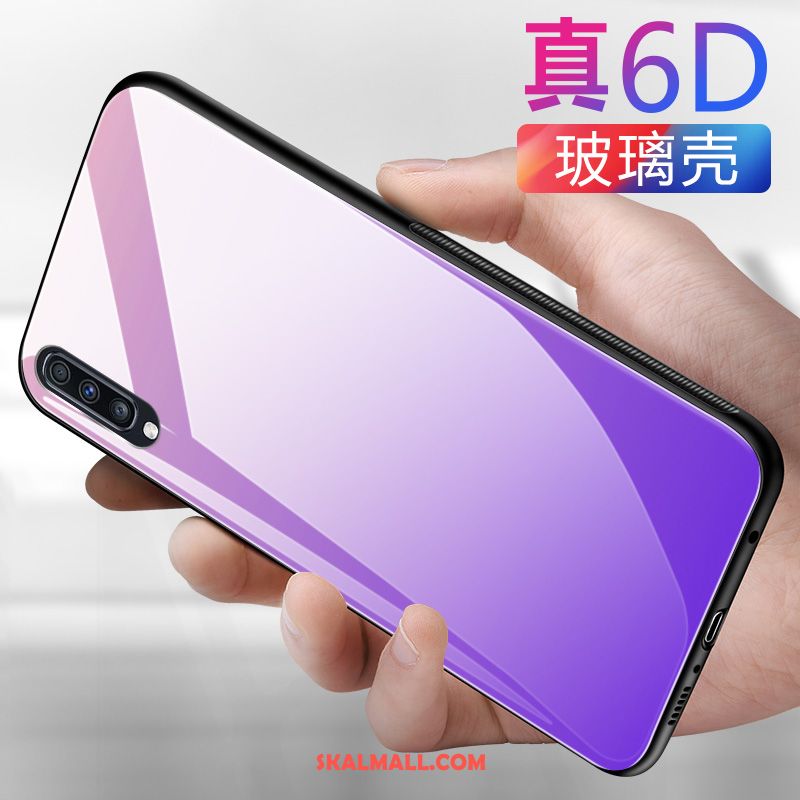 Samsung Galaxy A50 Skal Mobil Telefon Enkel Trend Varumärke Glas Glidskydds Rabatt