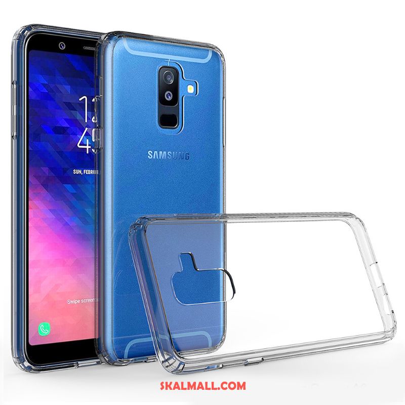 Samsung Galaxy A6 Skal Mobil Telefon Europa Fallskydd Svart Stjärna På Nätet