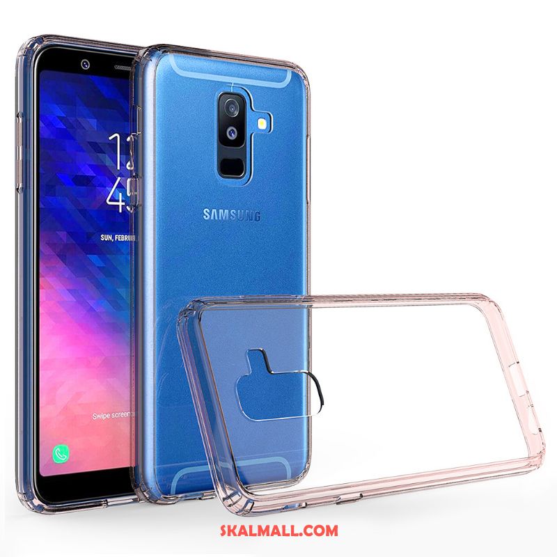 Samsung Galaxy A6 Skal Mobil Telefon Europa Fallskydd Svart Stjärna På Nätet