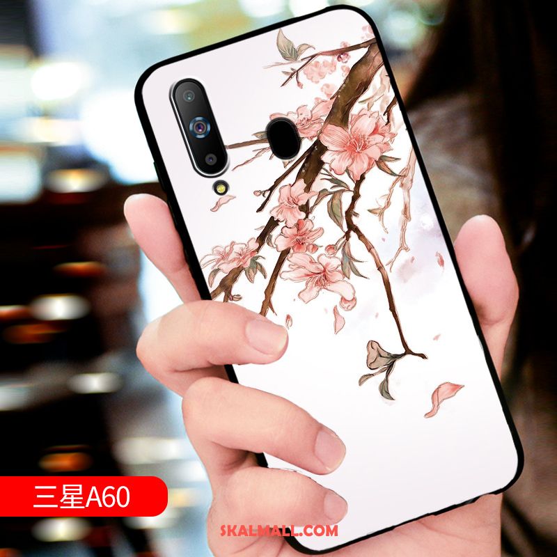 Samsung Galaxy A60 Skal Mobil Telefon Anpassa Skydd Röd Stjärna På Nätet