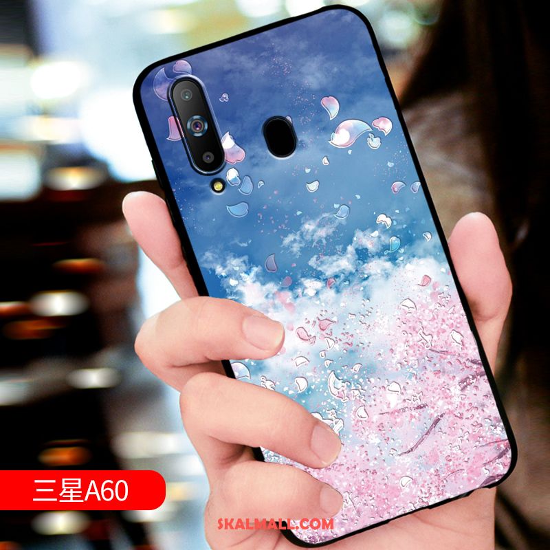 Samsung Galaxy A60 Skal Mobil Telefon Anpassa Skydd Röd Stjärna På Nätet