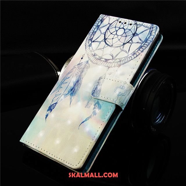 Samsung Galaxy A60 Skal Mobil Telefon Stjärna Clamshell Röd Silikon Billigt