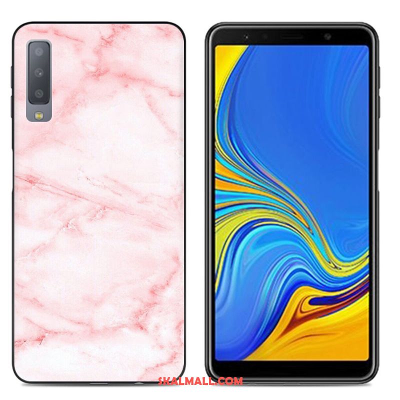 Samsung Galaxy A7 2018 Skal Färg Målade Mobil Telefon Fallskydd Kreativa Rea