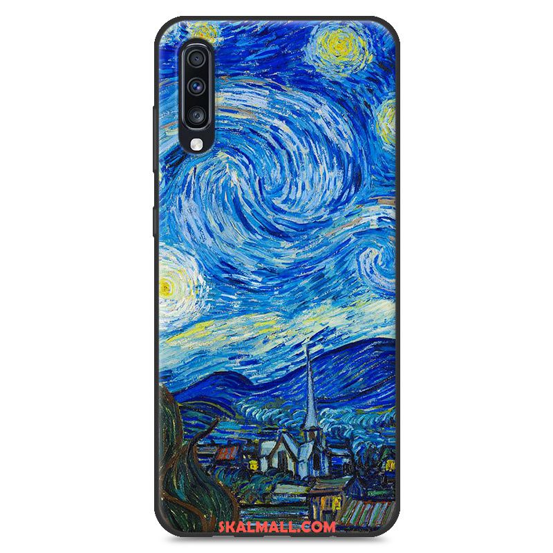 Samsung Galaxy A70 Skal Skydd Kreativa Tecknat Mobil Telefon Fallskydd Fodral Billigt