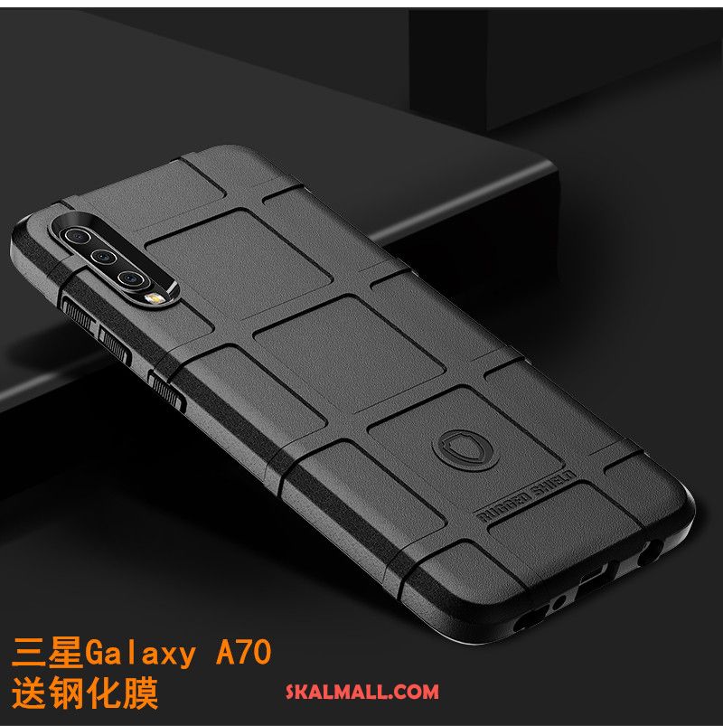Samsung Galaxy A70 Skal Skydd Silikon Glidskydds Kreativa Lyxiga Fodral Butik