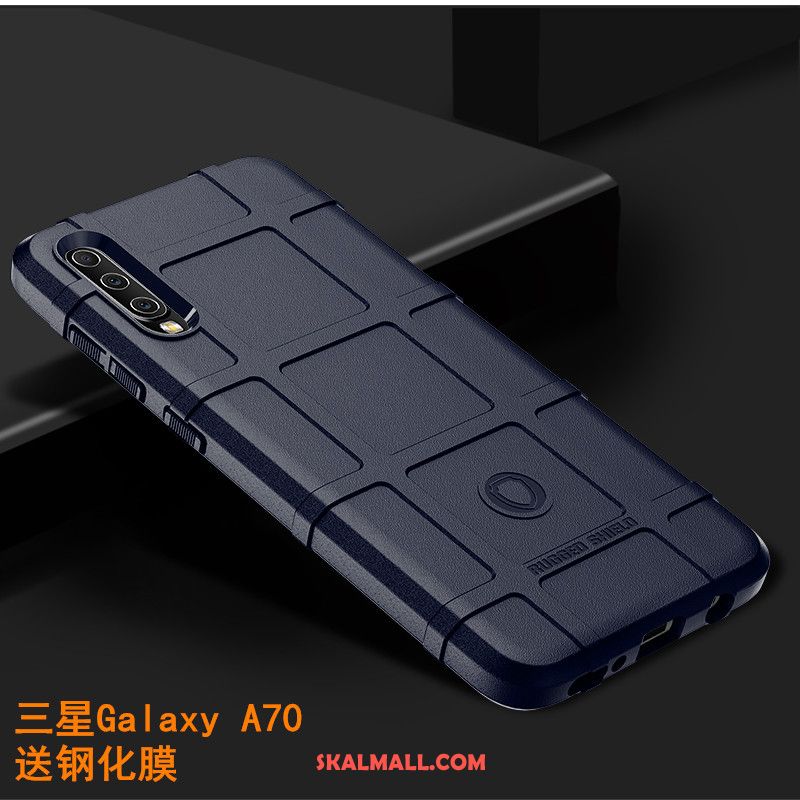 Samsung Galaxy A70 Skal Skydd Silikon Glidskydds Kreativa Lyxiga Fodral Butik