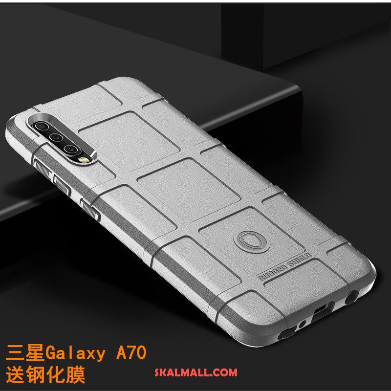 Samsung Galaxy A70 Skal Skydd Silikon Glidskydds Kreativa Lyxiga Fodral Butik