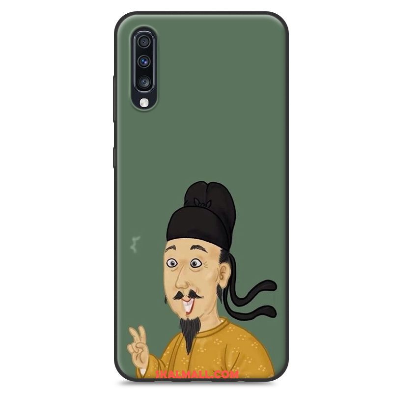 Samsung Galaxy A70 Skal Vit Kreativa Personlighet Par Mjuk Fodral Till Salu