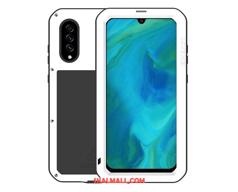 Samsung Galaxy A70s Skal Tre Försvar Fallskydd Frame Mobil Telefon Metall Billig