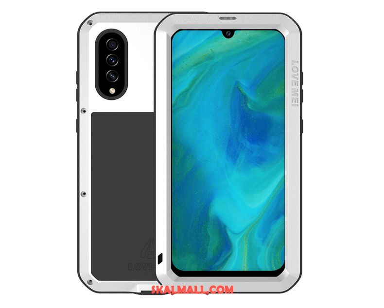 Samsung Galaxy A70s Skal Tre Försvar Fallskydd Frame Mobil Telefon Metall Billig