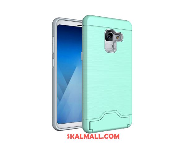 Samsung Galaxy A8 2018 Skal Skydd Svart Mobil Telefon Fallskydd Kort Köpa