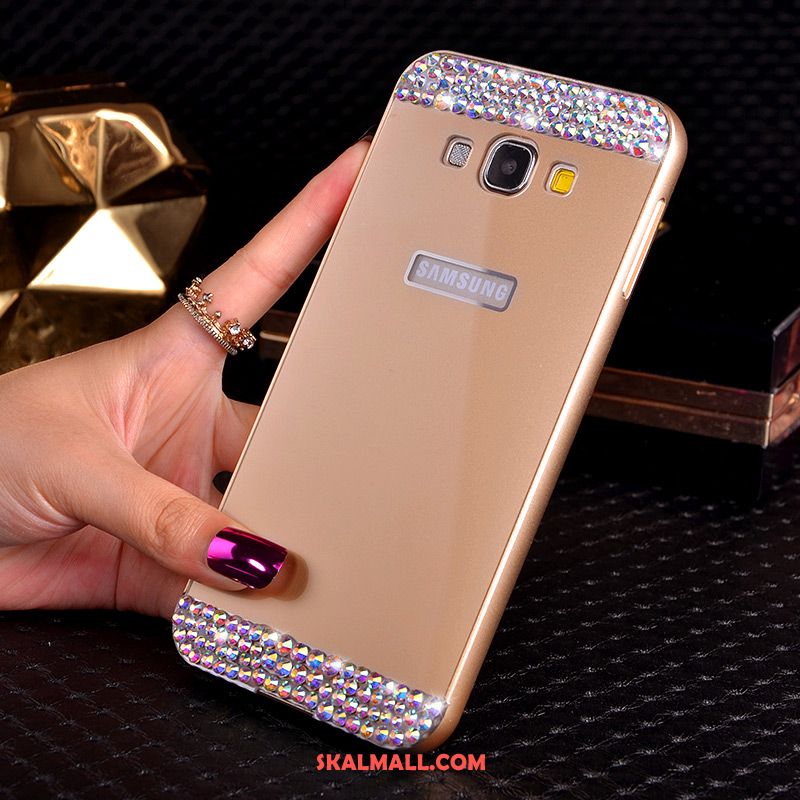 Samsung Galaxy A8 Skal Bakre Omslag Metall Cool Mobil Telefon Silver Rabatt