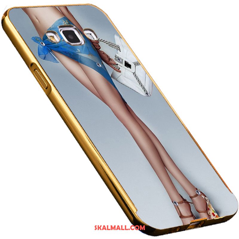 Samsung Galaxy A8 Skal Plating Frame Skydd Lättnad Tredimensionell Billiga