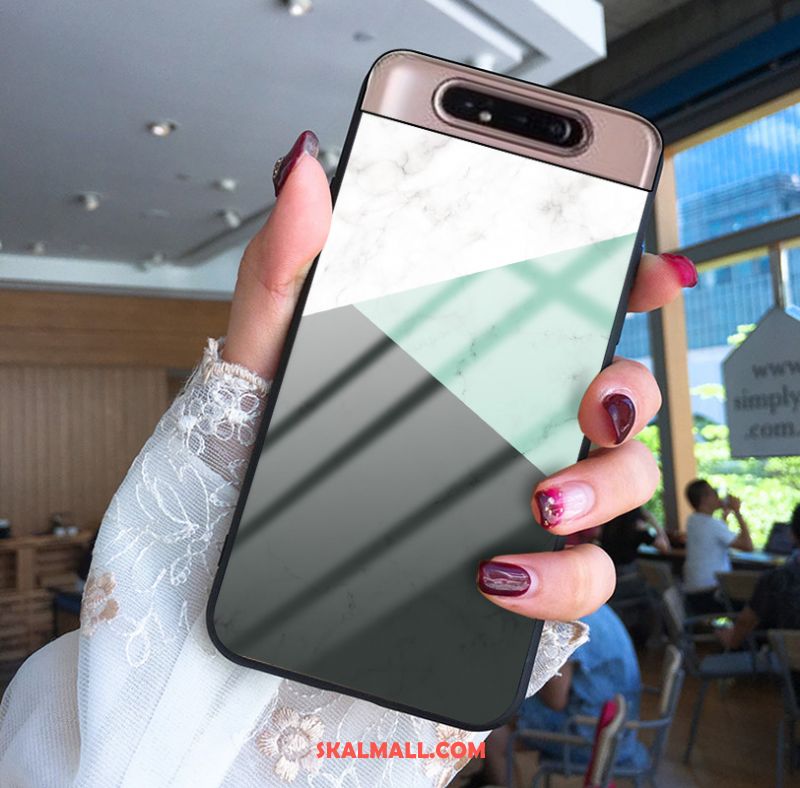 Samsung Galaxy A80 Skal Fallskydd Stjärna Silikon Spegel Enkel Fodral Köpa