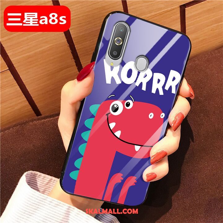 Samsung Galaxy A8s Skal All Inclusive Mobil Telefon Hård Rosa Skydd Rea