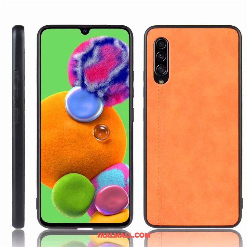 Samsung Galaxy A90 5g Skal Kreativa Gul Mobil Telefon Stjärna Fallskydd Billig