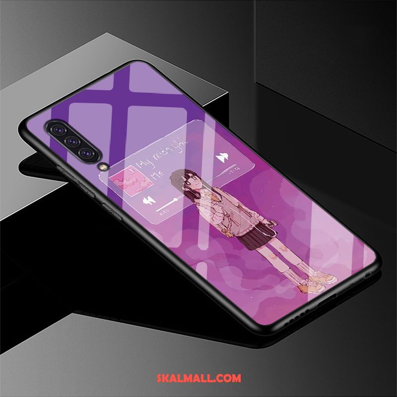 Samsung Galaxy A90 5g Skal Vacker Mobil Telefon Purpur Enkel Skydd Köpa