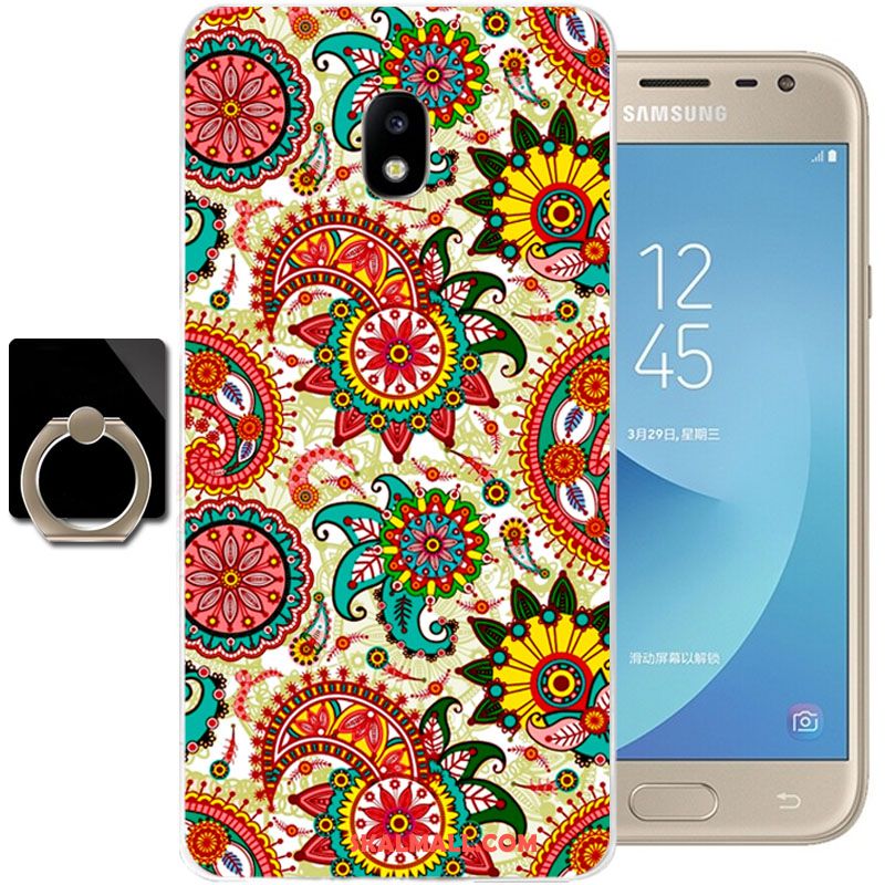 Samsung Galaxy J3 2017 Skal Grön Silikon Mjuk Tecknat Mobil Telefon Till Salu