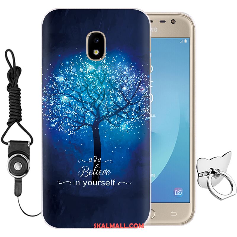 Samsung Galaxy J3 2017 Skal Skydd Fallskydd Tecknat Silikon Mobil Telefon Butik