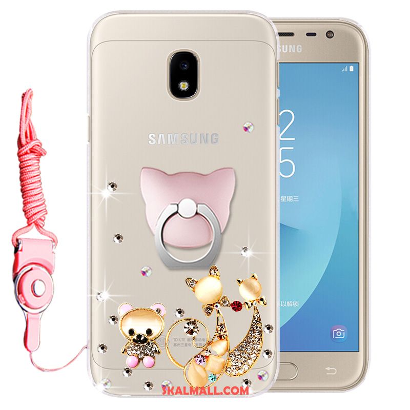 Samsung Galaxy J3 2017 Skal Strass Mobil Telefon Skydd Mjuk Silikon Online