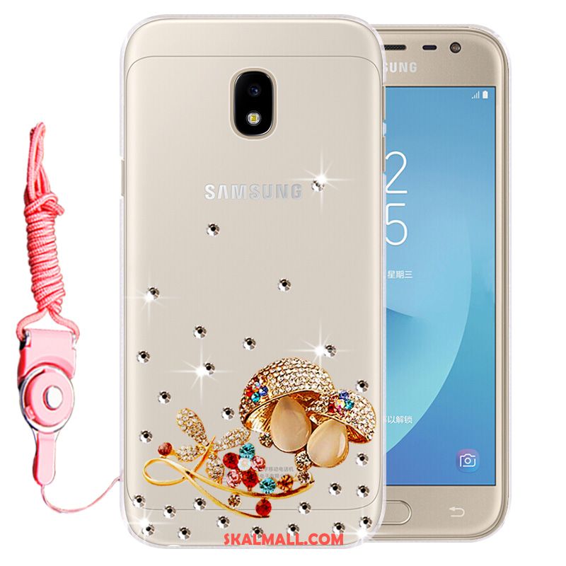 Samsung Galaxy J3 2017 Skal Strass Mobil Telefon Skydd Mjuk Silikon Online