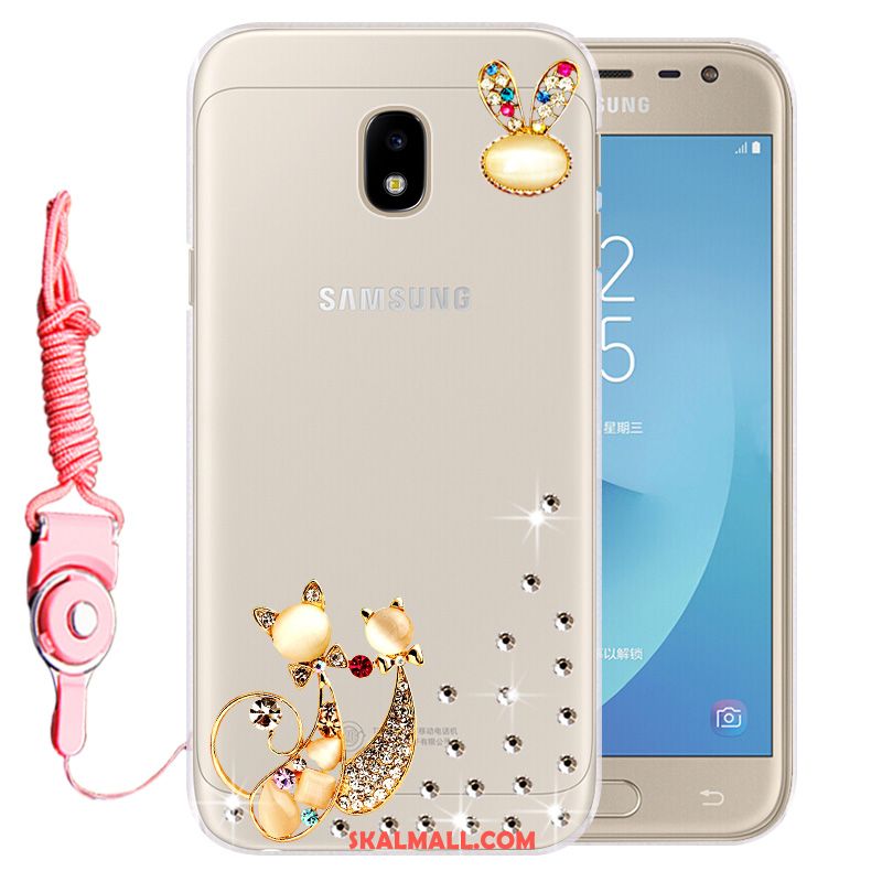 Samsung Galaxy J3 2017 Skal Strass Mobil Telefon Skydd Mjuk Silikon Online