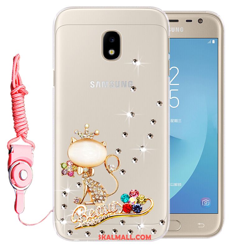 Samsung Galaxy J3 2017 Skal Strass Mobil Telefon Skydd Mjuk Silikon Online