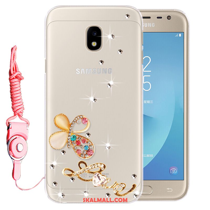 Samsung Galaxy J3 2017 Skal Strass Mobil Telefon Skydd Mjuk Silikon Online