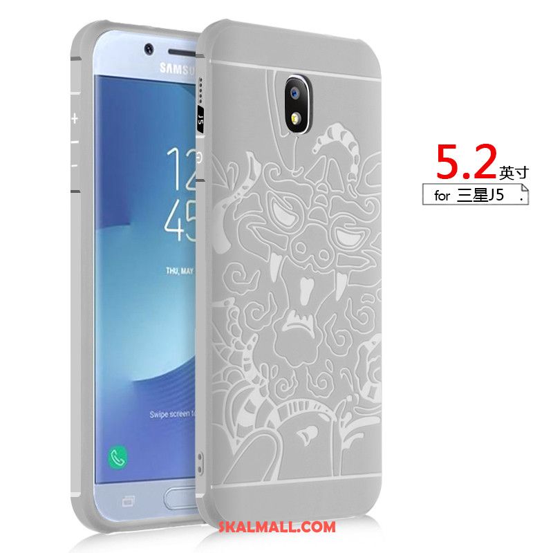 Samsung Galaxy J5 2017 Skal Fallskydd Svart Kinesisk Drake Stjärna Europa Fodral Online