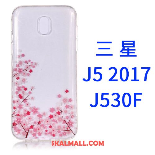 Samsung Galaxy J5 2017 Skal Rosa Fallskydd Silikon Tecknat Stjärna Billigt