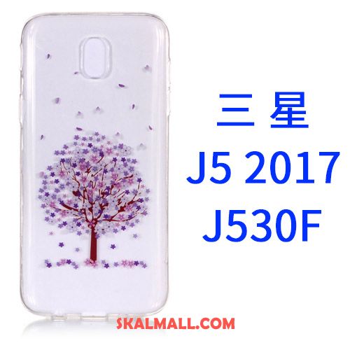 Samsung Galaxy J5 2017 Skal Rosa Fallskydd Silikon Tecknat Stjärna Billigt