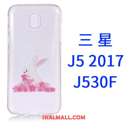 Samsung Galaxy J5 2017 Skal Rosa Fallskydd Silikon Tecknat Stjärna Billigt