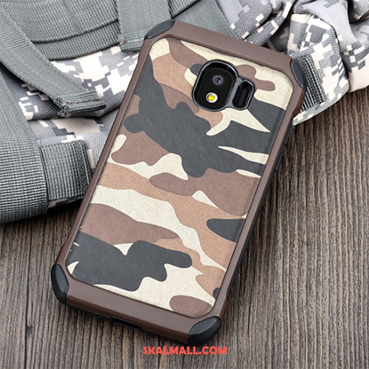 Samsung Galaxy J6 Skal Kamouflage Mobil Telefon All Inclusive Kreativa Silikon Fodral Billig