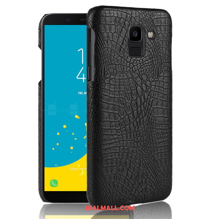 Samsung Galaxy J6 Skal Nubuck Skydd Hård Mobil Telefon Grön Billiga