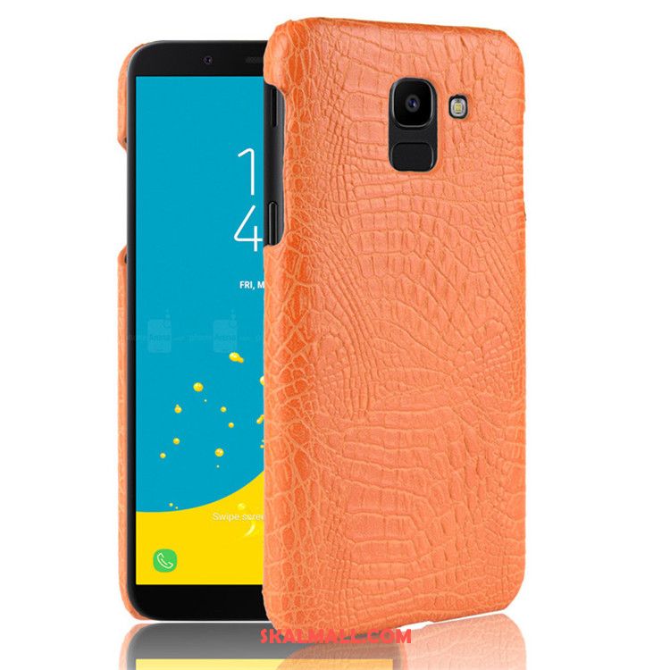 Samsung Galaxy J6 Skal Nubuck Skydd Hård Mobil Telefon Grön Billiga